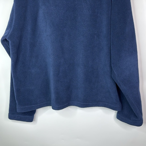 Vintage Morning Sun Loon Bird Fleece 1/4 Zip Sweatshirt Size Large - Picture 6 of 9